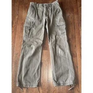 Vintage Gap Cargo Pants Mens Brown Paratrooper 90s Y2K 30x32